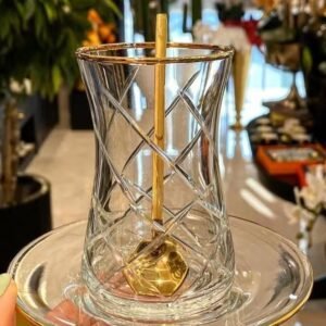 Elegant Glass Tea Cup