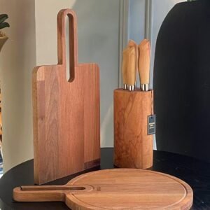 Premium Kitchen Board and Utensils Set