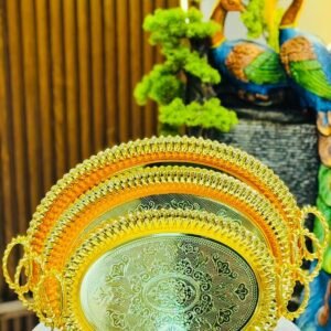 Exceptional Golden Tray Set