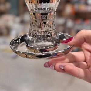 Elegant Glass Tea Cup