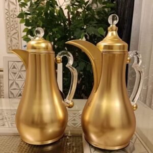 Golden Thermal Tea Pots