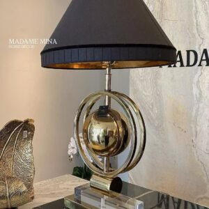 Black Classic Tableware Lamp